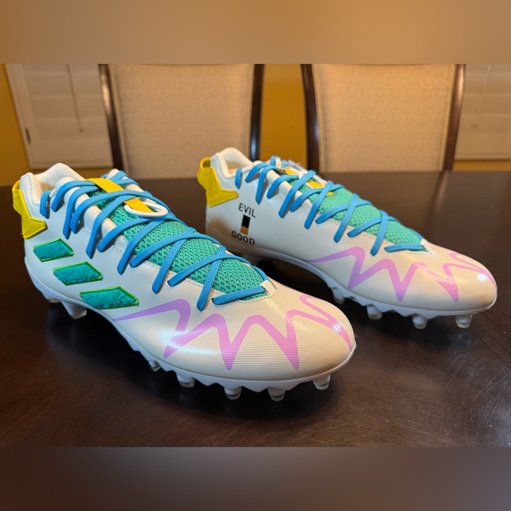 Adidas Freak 22 x The Simpsons Krusty Clown Football Cleats Size US 13.5